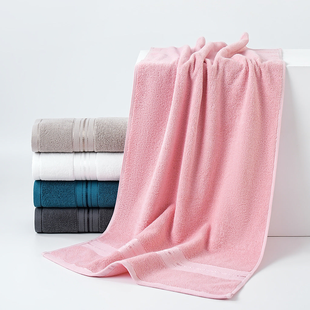 Ensemble de 8 serviettes de bain en pur coton pour la maison, absorbantes et adaptées aux adultes.