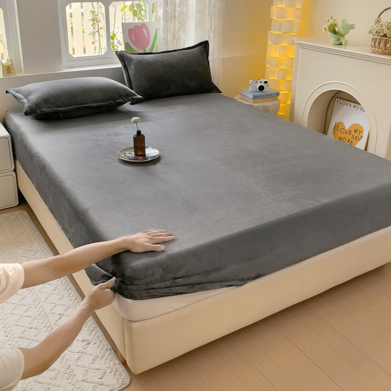 Drap de lit en fibre de lait Simmons pour dortoir à domicile