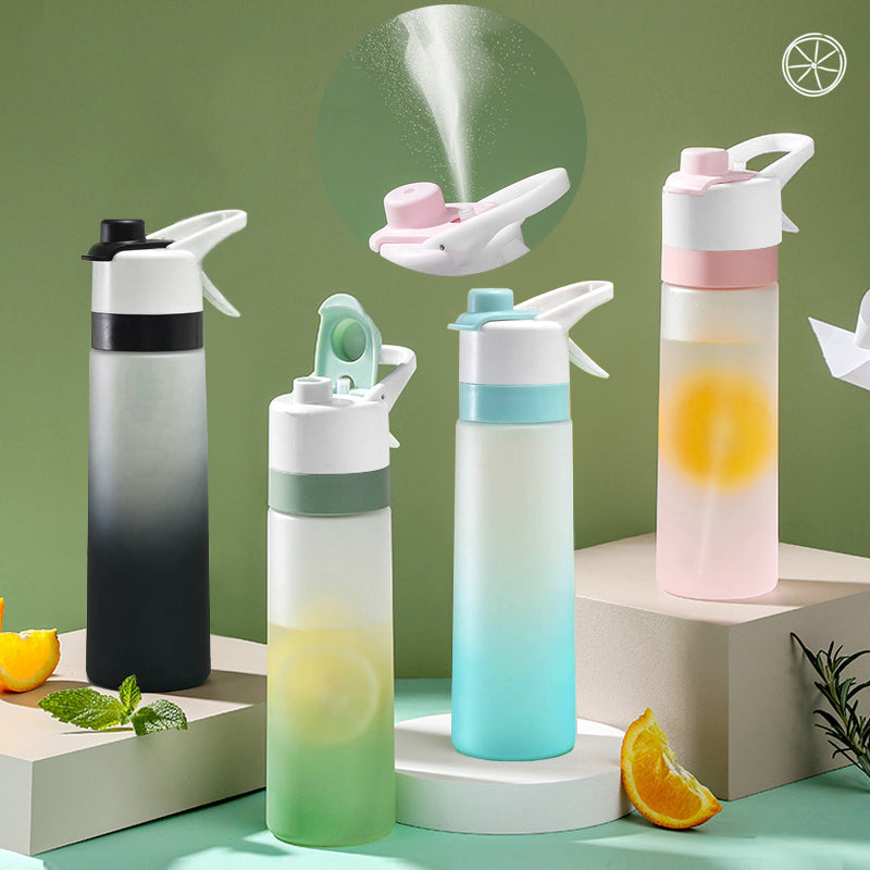 Gourde vaporisateur pour filles, idéale pour le sport en extérieur et le fitness. Grande capacité. Gourde de voyage. Accessoire de cuisine.