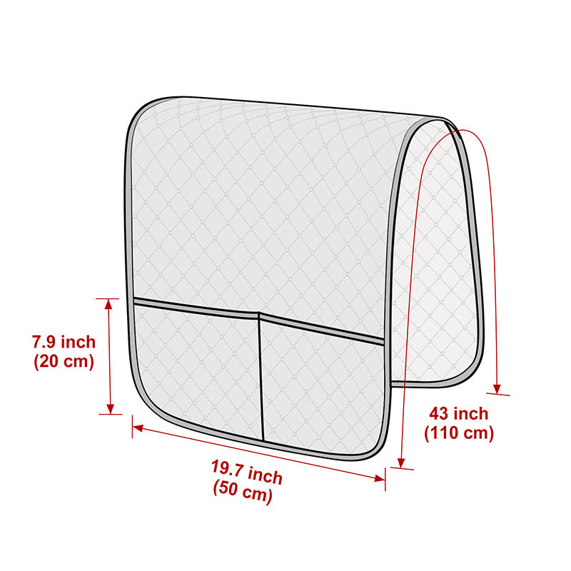 Serviette de canapé matelassée imperméable pour accoudoirs
