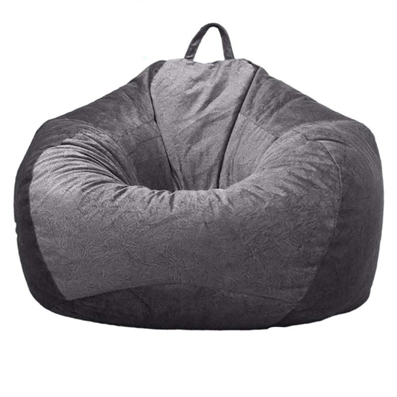 Housse de pouf en tissu style tatami, velours court sans rembourrage, pour ranger vos jouets et accessoires de maison