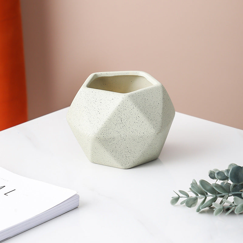 Pot de fleurs créatif en céramique avec motif de viande pour le jardinage à domicile
