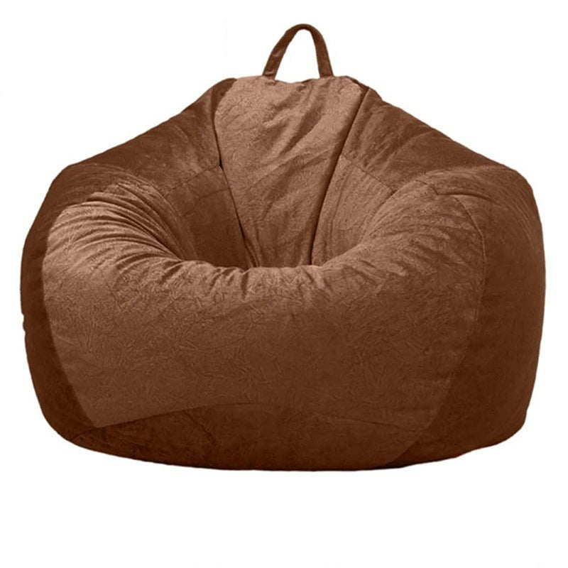 Housse de pouf en tissu style tatami, velours court sans rembourrage, pour ranger vos jouets et accessoires de maison