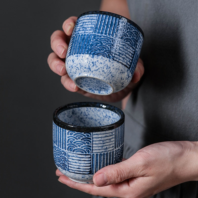 Gobelet rétro en céramique chinoise pour la maison