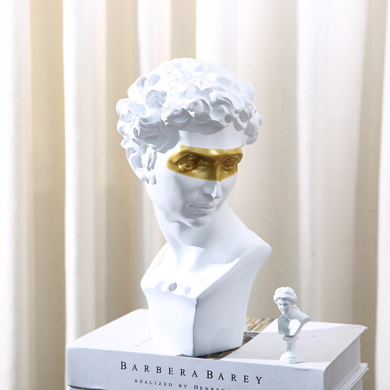 Sculpture de David, décoration, décoration intérieure, maison de caractère