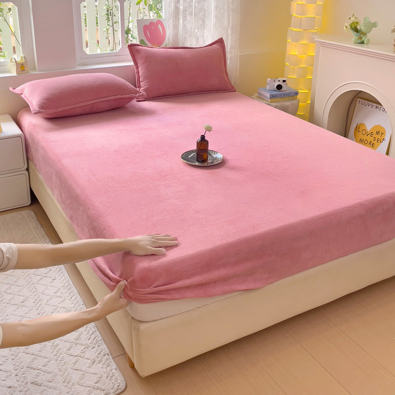 Drap de lit en fibre de lait Simmons pour dortoir à domicile