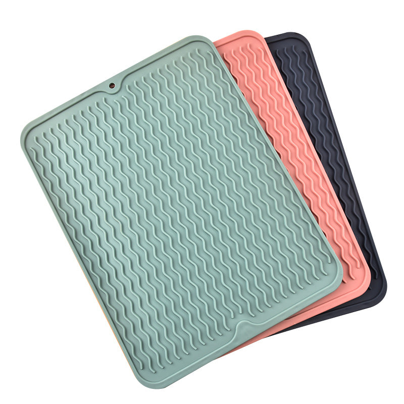 Napperon en TPR, dessous de plat, coussin de table, sous-main, tapis d'évacuation d'eau