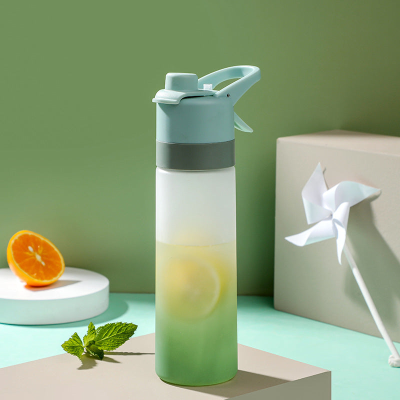 Gourde vaporisateur pour filles, idéale pour le sport en extérieur et le fitness. Grande capacité. Gourde de voyage. Accessoire de cuisine.