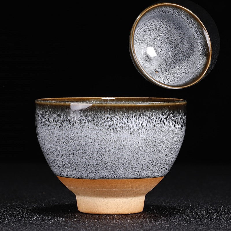 Coffret cadeau pour la maison : service à thé Kung Fu en céramique Kiln Change